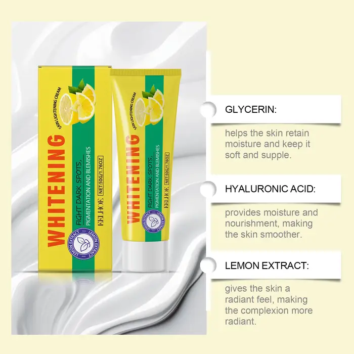 Lotion pour le corps éclaircissante au citron