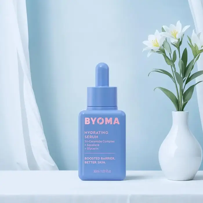 BYOMA Phyto-Mucin Glow Serum Huile Visage Luxe Hydratation Profonde et Réparation de la Barrière Cutanée Complexe Tri-Céramide Peptides