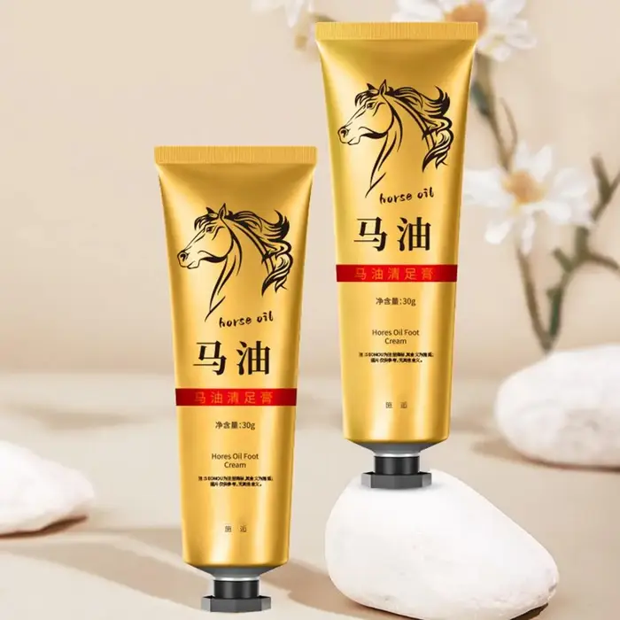1/3/5PCS Crème de soin des mains et des pieds à l'huile de cheval naturelle