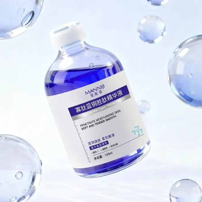 Essence raffermissante au cuivre et aux peptides bleus et rouges 100 ml