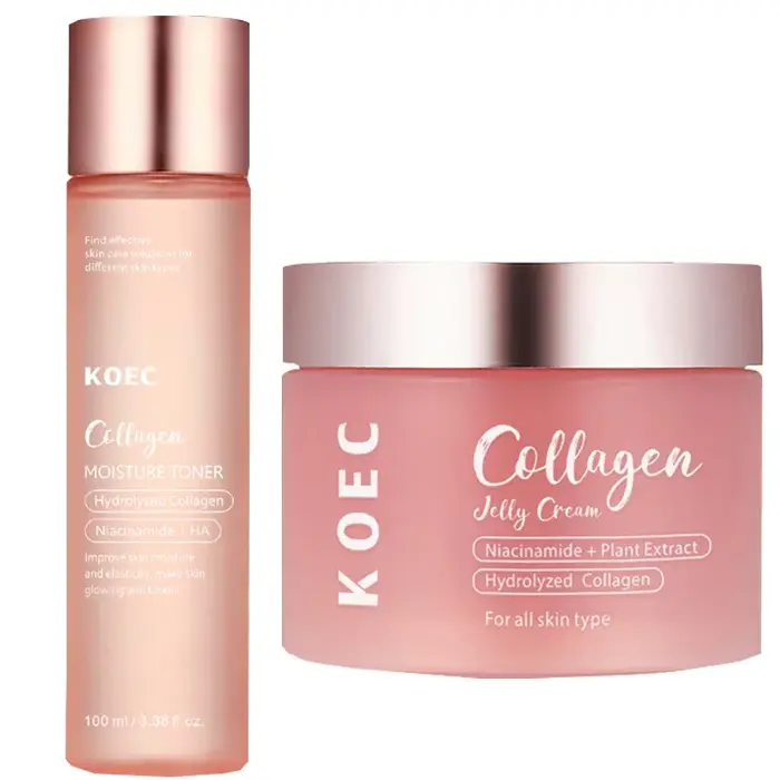 Crème pour le visage en gelée, 100g, collagène doux, nourrissant, hydrate, rétrécit les Pores, élimi