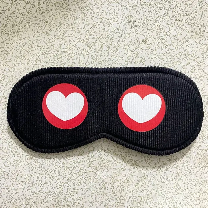 Masque de sommeil mignon à motif de dessin animé