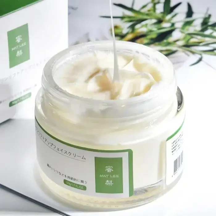 Crème japonaise à Six peptides