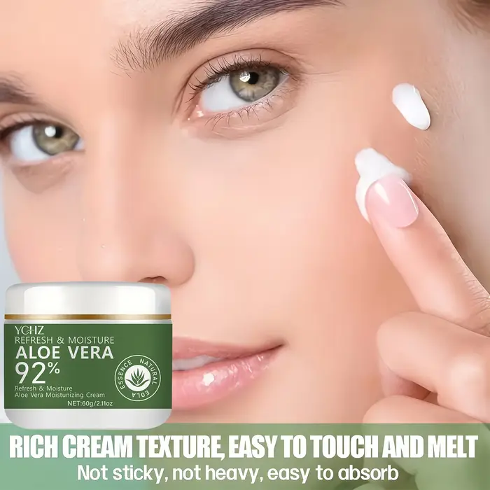 Crème à l'aloe vera à 98%