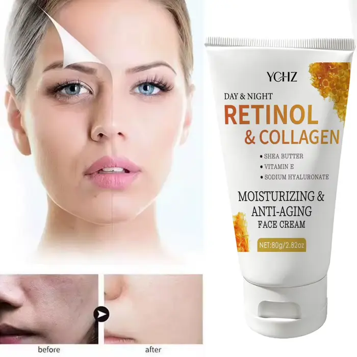 Crème anti-âge pour le visage au rétinol