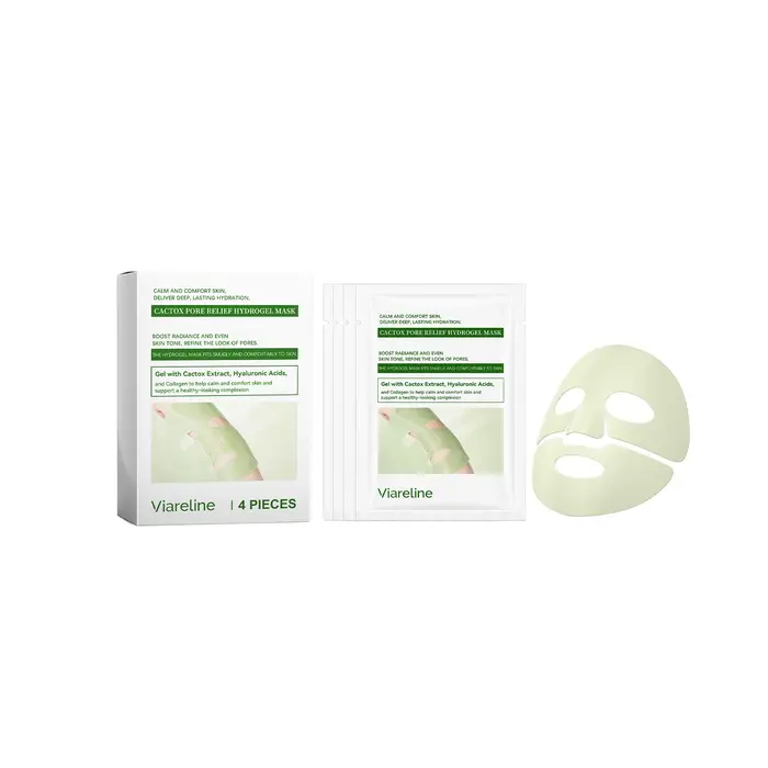 Masque Hydrogel Cactox Pore Relief : Hydrate, nourrit la peau, retient l'humidité, léger et conforta