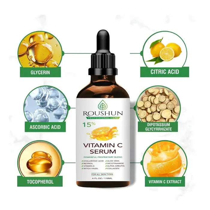 118ml VCEssence Vitamin C SerumSoins du visage Soins de la peau Essence Hydratante