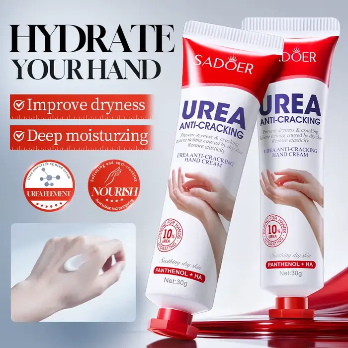 Crème pour les mains anti-fissures à l'urée SADOER