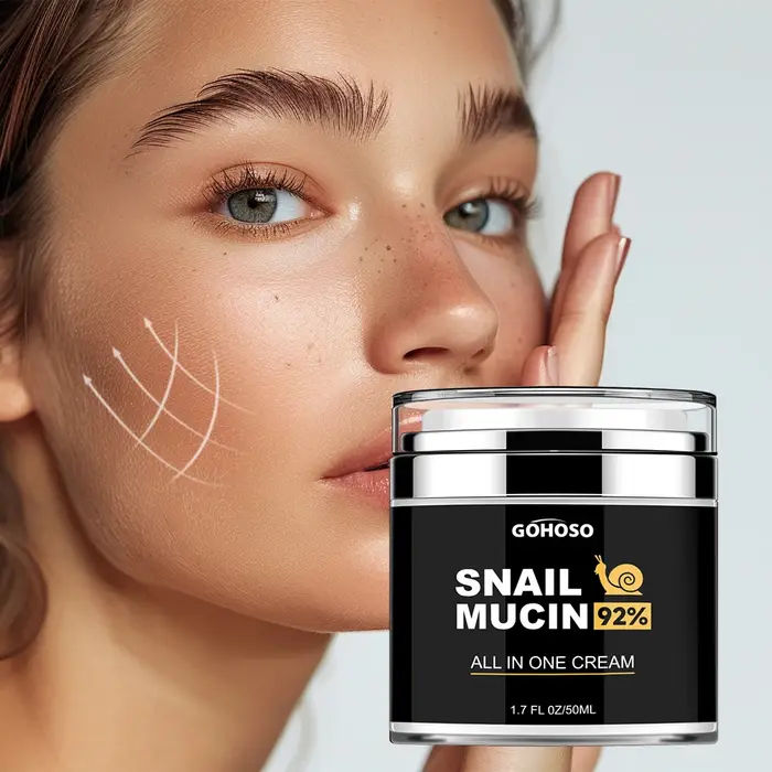 ENVISHA soins de la peau escargot Mucus crème pour le visage raffermissant blanchissant Anti-âge hydratant