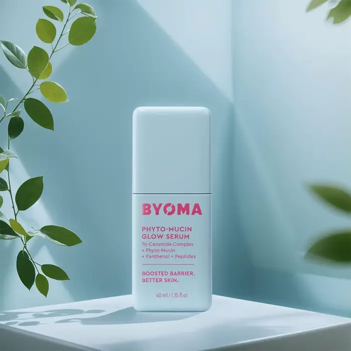 BYOMA Essence Double Réparation Barrière Cutanée Soin Élastifiant Instantané Hydratant Éclat Naturel Huile Essentielle