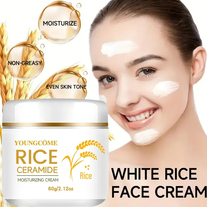 Crème de riz, céramide de riz