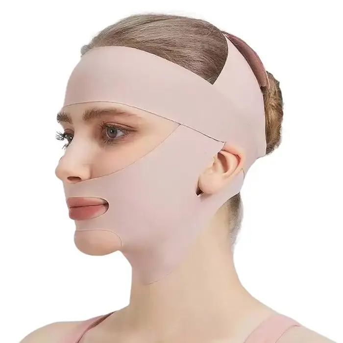 Masque de sommeil sculptant le visage, respirant, élastique, liftant et raffermissant, pour le soin 