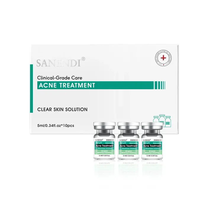 Ensemble d'essence de salon de soins du visage AQUA coréen de soin de la peau-acide hyaluronique et 