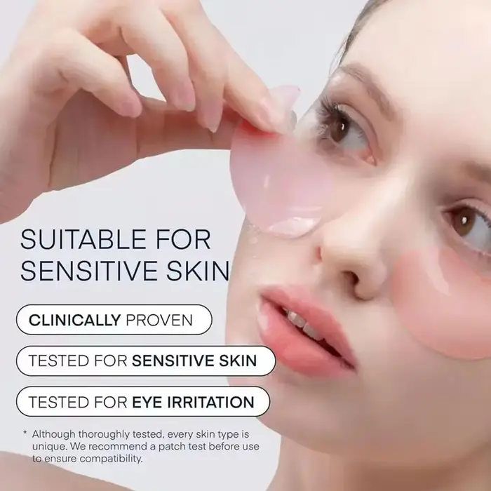 Patchs pour les yeux au collagène multi-peptides pour les yeux gonflés