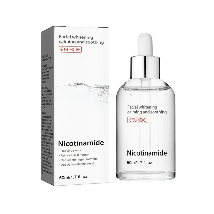 Sérum blanchissant à la nicotinamide, éclaircit les marques d'acné, rétrécissement des pores, amélio