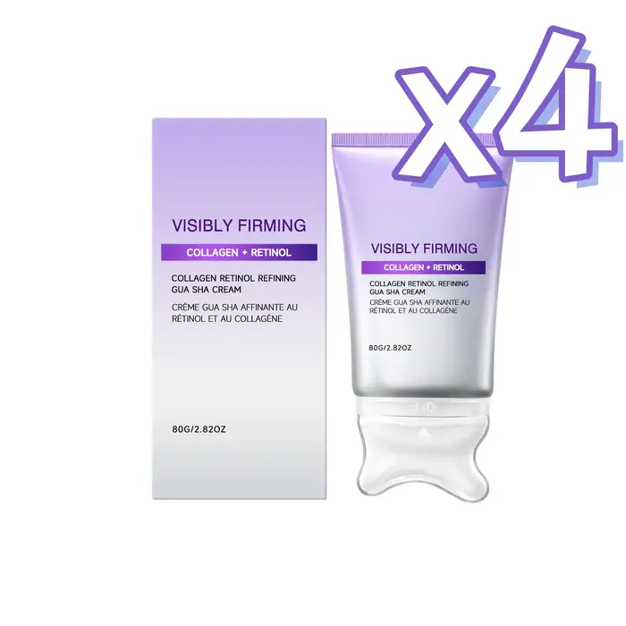 Crème raffermissante pour le visage avec applicateur masseur