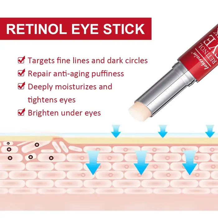 Crème éclaircissante pour les yeux au rétinol pour femmes