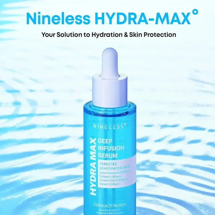 Sérum Nineless HYDRA-MAX : Hydrate en profondeur
