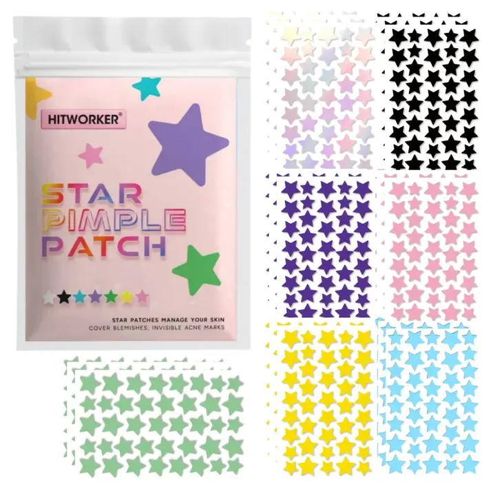 Patch anti-acné en forme d'étoile