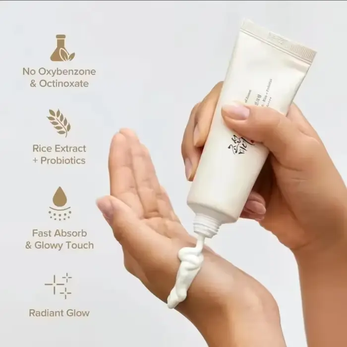 Crème solaire hydratante pour le visage Beauty of Joseon 50ml Relief Sun Rice Probiotics SPF50+ PA++++
