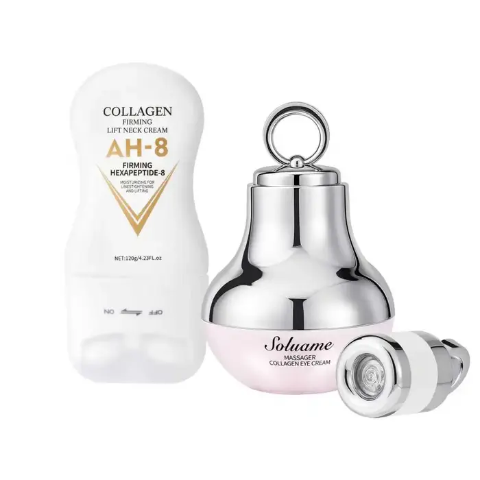 Ensemble de crème pour les yeux et crème pour le cou
