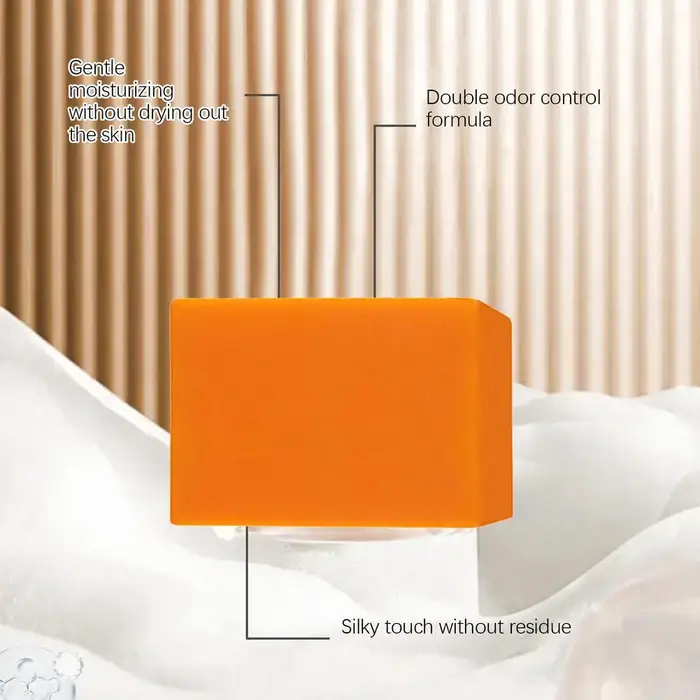 Savon naturel au kaki 100g pour un contrôle efficace des odeurs