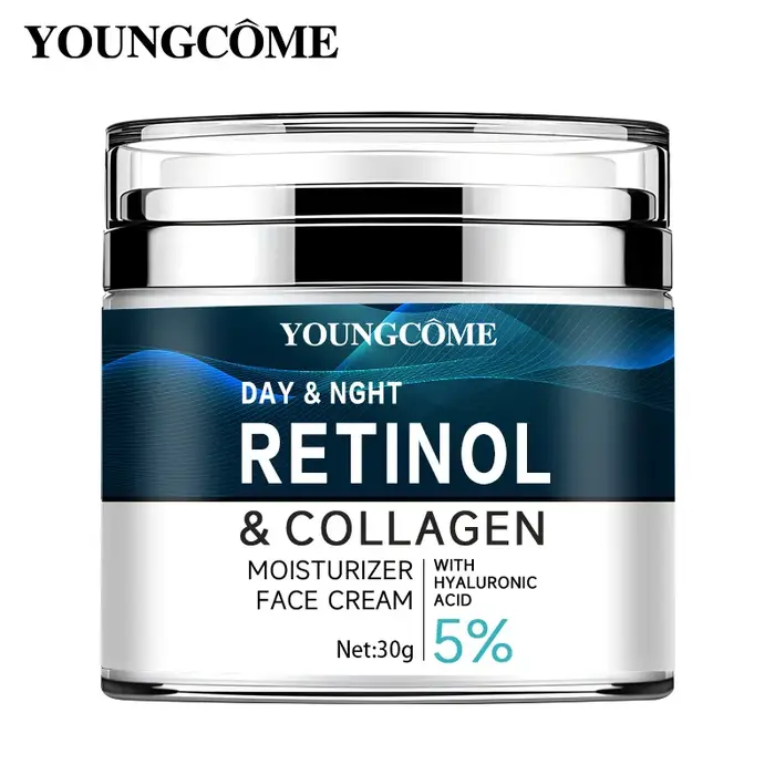 Crème au collagène au rétinol à la vitamine C + E