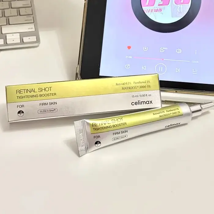 Essence hydratante au rétinol Vita A de Celimax coréenne