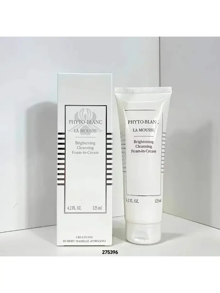 PHYTO-BLANC LA MOUSSE Mousse Nettoyante Éclaircissante en Crème 125ml