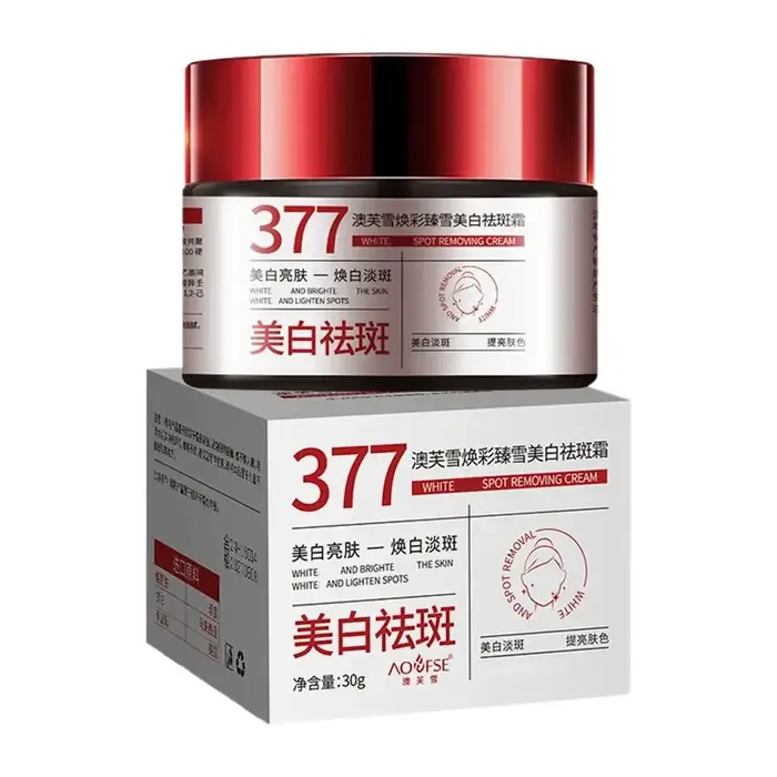 Crème visage 377, hydratant facial pour tous types de peau