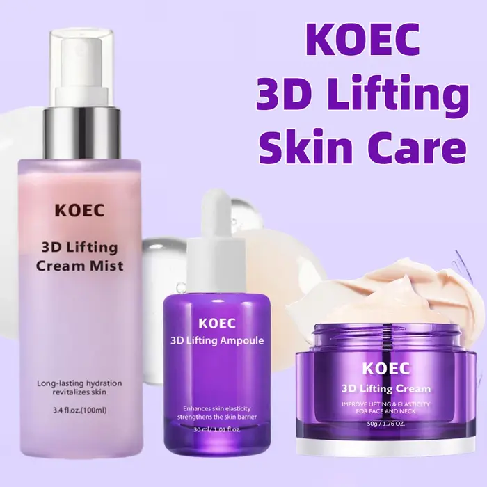 Crème visage anti-âge 3D liftante