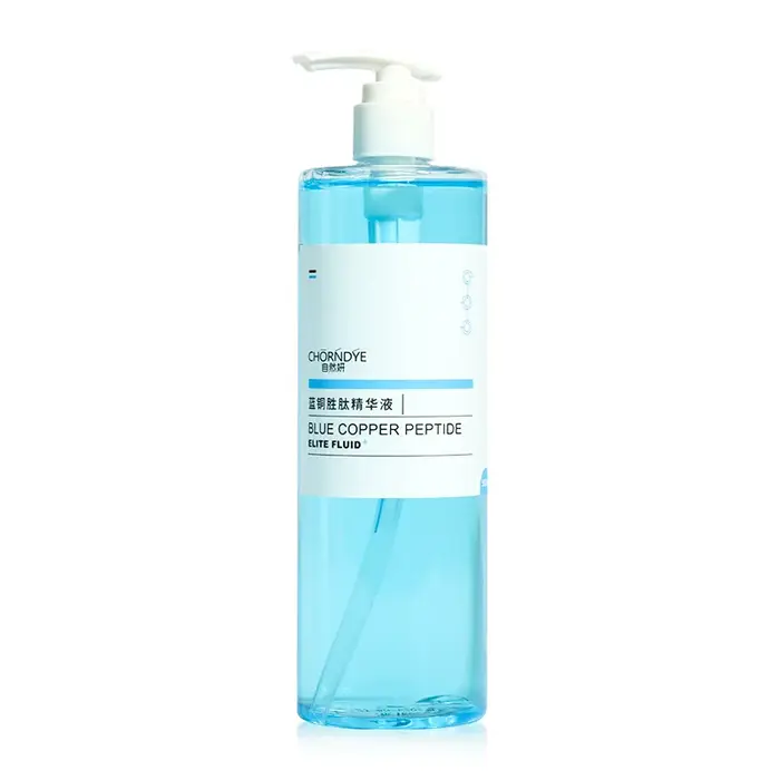 Sérum Visage au Cuivre et Peptides 500ml : Raffermissant, Réparateur, Antioxydant, Renforce la Barri