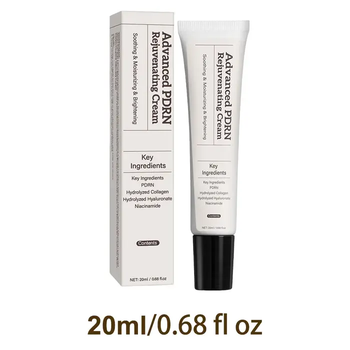 Crème rajeunissante PDRN avancée, hydratant visage au PDRN d'ADN de saumon pour raffermir la peau, c