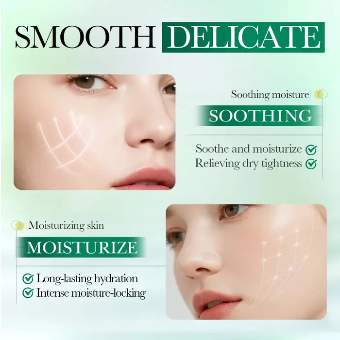Crème gel hydratante pour le visage SADOER à la Centella asiatica