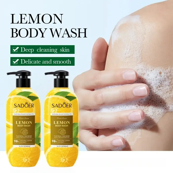 Gel douche au citron 400 ml