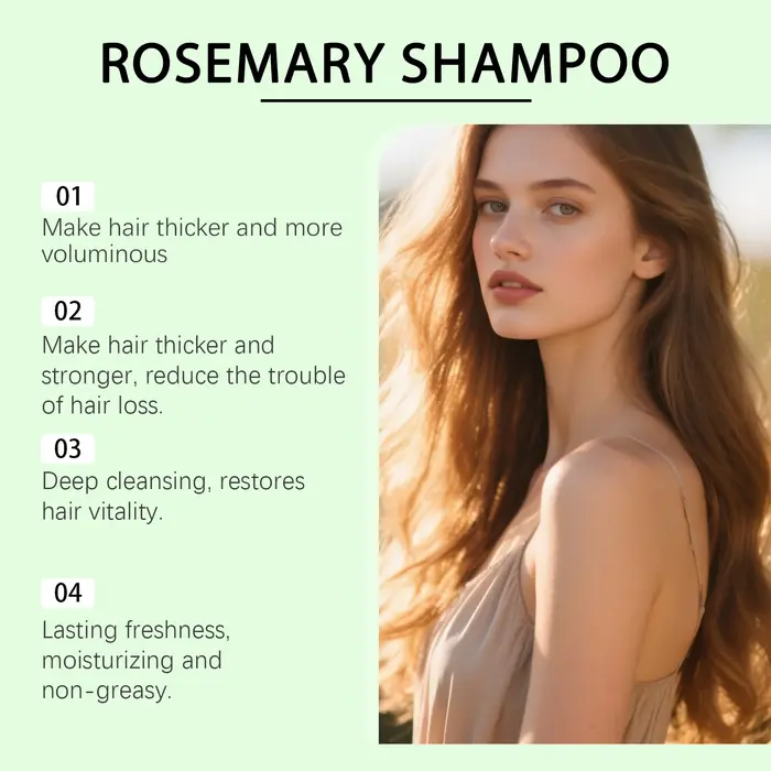 Shampoing naturel au romarin