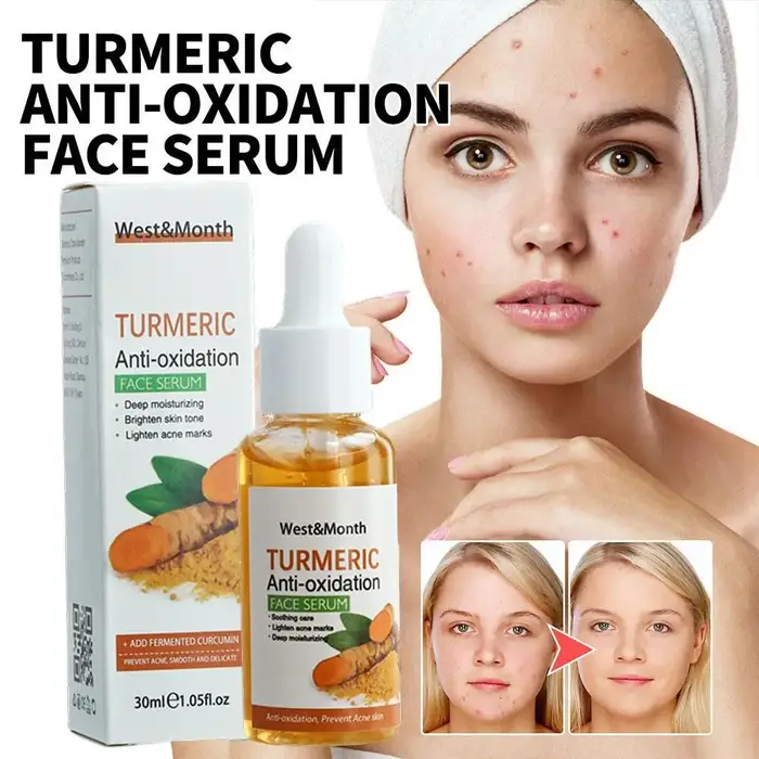 Sérum Correcteur Anti-Taches au Curcuma pour le Visage