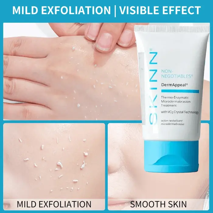 Gommage exfoliant pour le visage de niveau professionnel