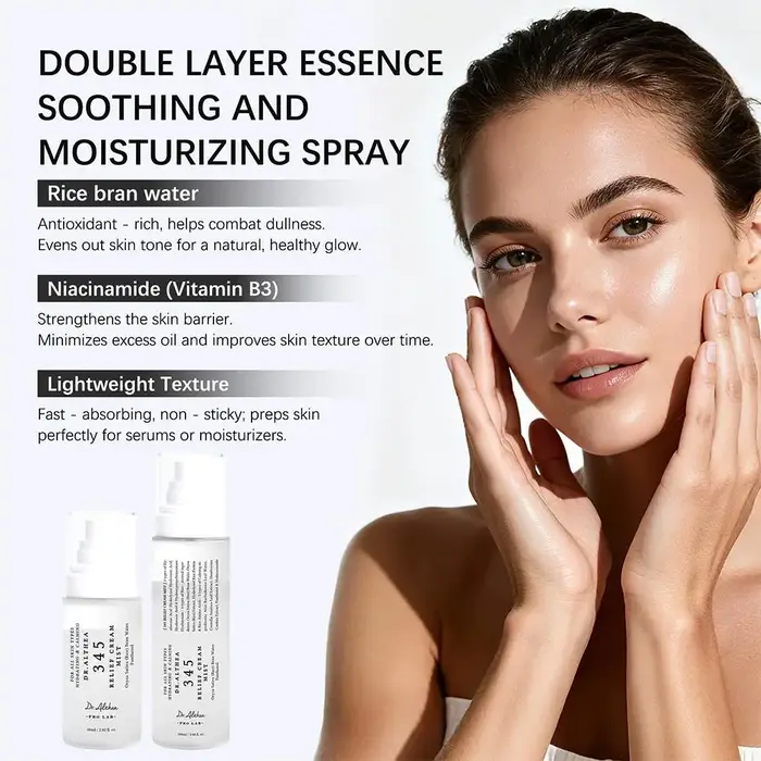 Crème hydratante apaisante quotidienne Dr.Althea 345 / Brume pour la réparation de la peau