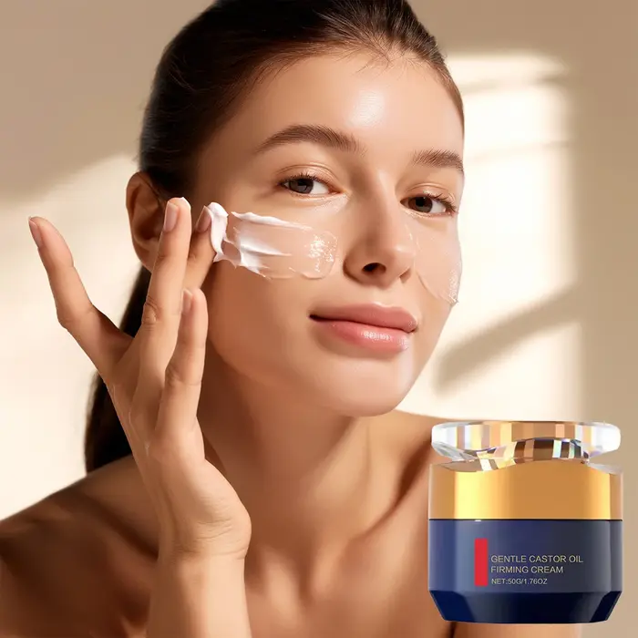 Crème Visage Anti-Rides Raffermissante au Polypeptide BARUBT Réduit les Ridules et Raffermit la Peau