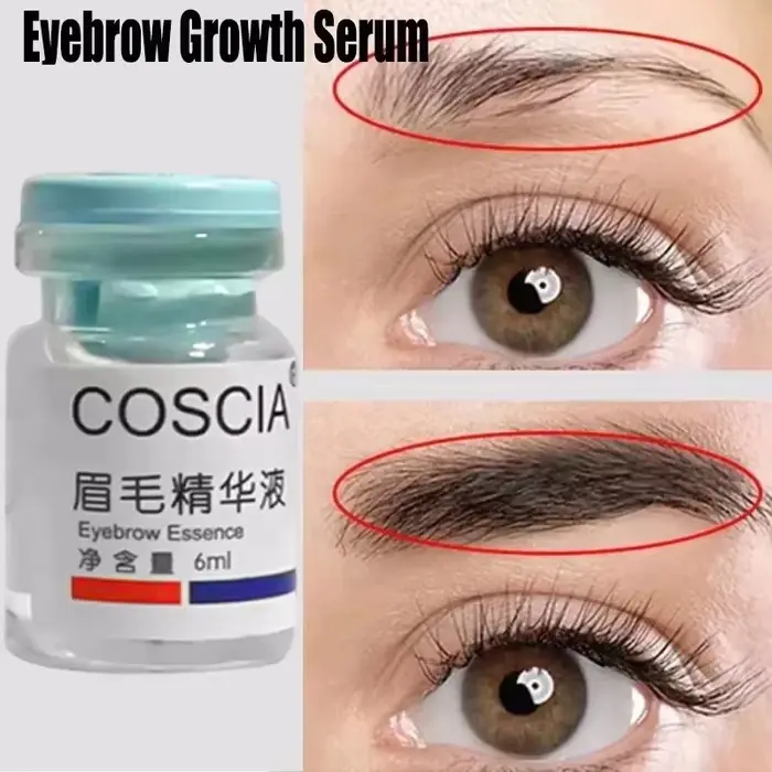 Nouveau Sérum Liquide de Croissance des Sourcils Usma Grass pour des Sourcils Plus Longs, Plus Denses et Plus Épais – Traitement Anti-Chute et Prévention de la Calvitie – Maquillage