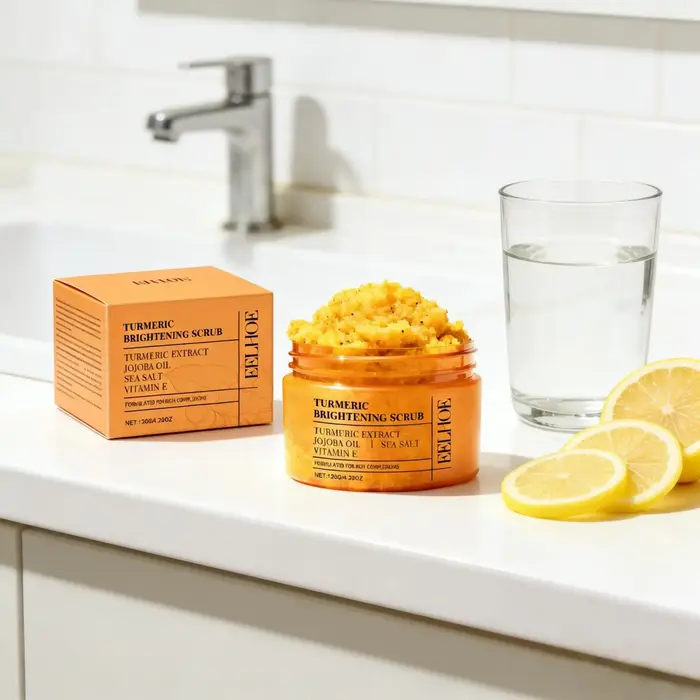 EELHOE Gommage au Curcuma Éclaircissant pour la Peau
