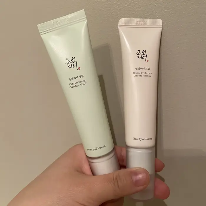 Crème pour les yeux coréenne Beauty of Joseon, sérum au ginseng, centella, rétinol, hydratant, élimine les cernes, soin de la peau, anti-gonflement, avec boîte