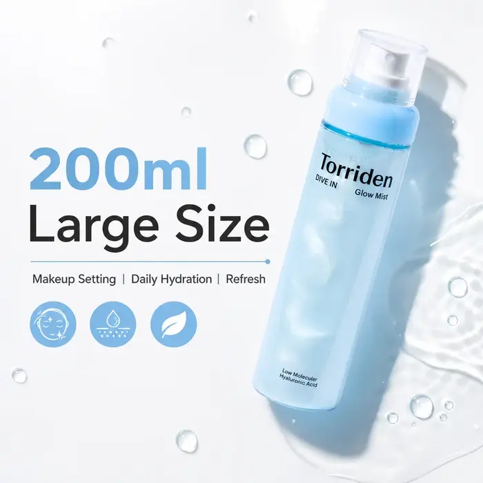 Brume hydratante coréenne Torriden Cica Cream Mist pour le visage avant le maquillage, spray hydratant éclatant à la crème, brume fine pour une hydratation profonde