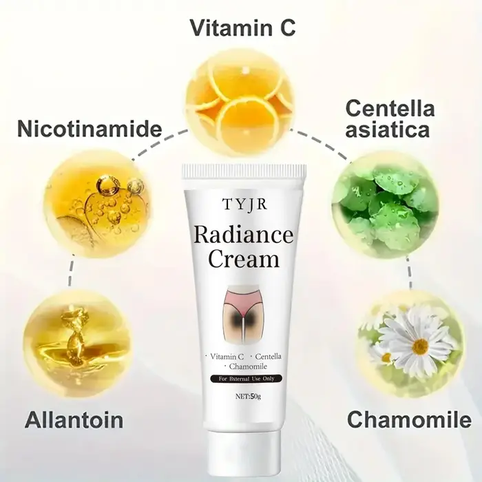 La crème blanche-neige contient Niacinamide et Centella Asiatica