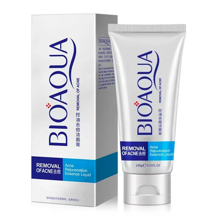 Bioaqua traitement de l'acné nettoyant pour le visage tête noire supprimer le contrôle de l'huile mo