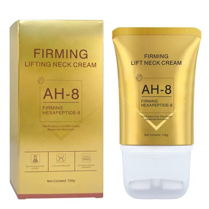 Crème de Massage pour le cou à rouleau, 120g, améliore l'absorbe, raffermit le cou de dinde en 28 jo