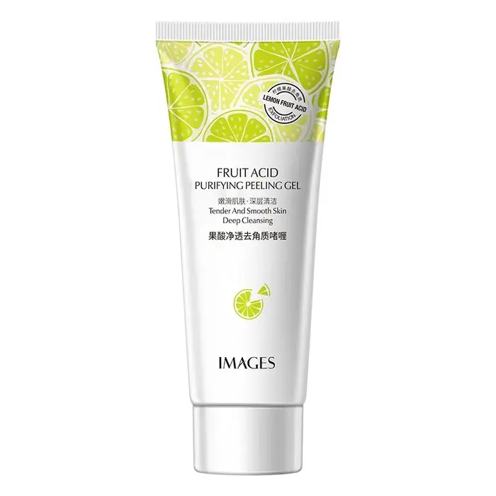 Gel gommant pour le visage aux acides de fruits, crème exexpansive, nettoyage en profondeur, hydrata