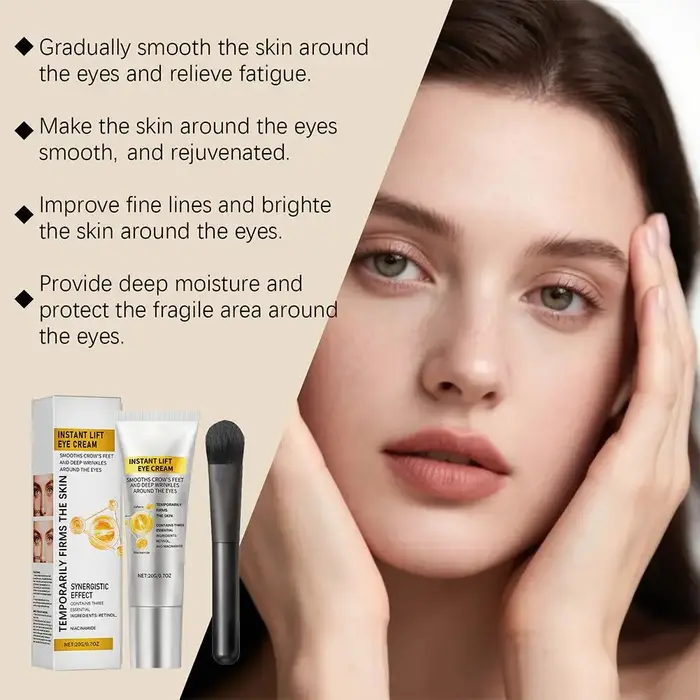 Crème raffermissante pour les yeux