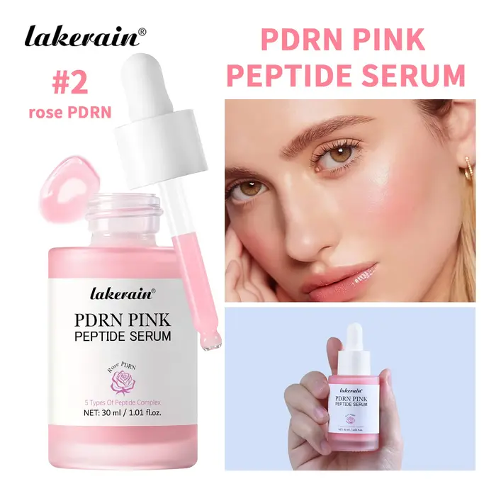 Sérum Visage 30ml au PDRN de Saumon et Peptides Roses – Hydratation Profonde Longue Durée